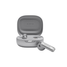 JBL Live Flex TWS, kabelloser In-Ear Bluetooth Kopfhörer, silber