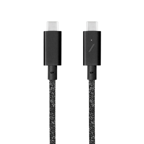 Native Union Belt Pro USB-C Kabel 2.4m mit LED-Anzeige, 240W, cosmos/schwarz