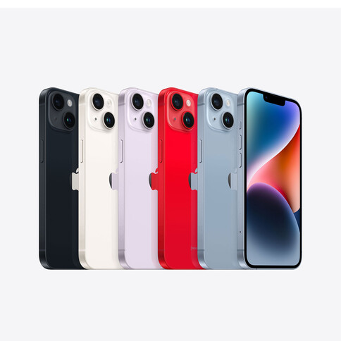 iPhone 14 Plus, 128GB, polarstern