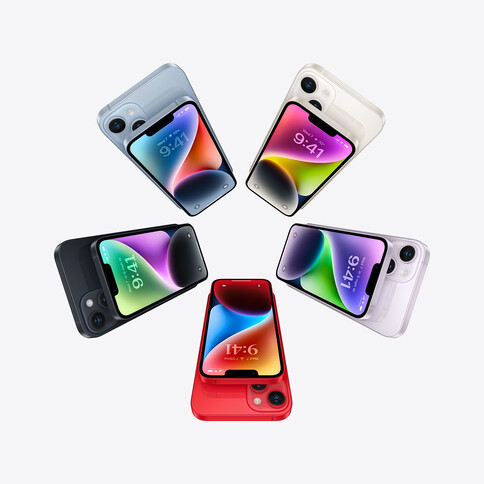 iPhone 14 Plus, 128GB, polarstern