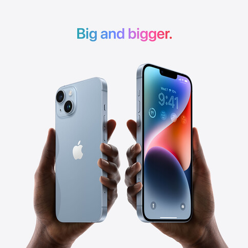 iPhone 14 Plus, 128GB, polarstern