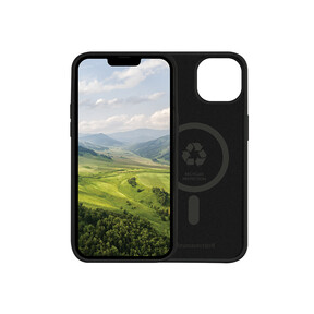 dbramante Monaco Silikon Case mit MagSafe für iPhone 14, schwarz
