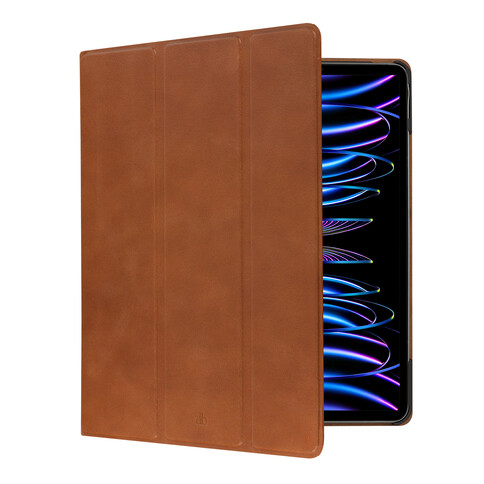 dbramante Risskov iPad Folio Case für iPad Pro 12.9&quot; (6/5.Gen), braun&gt;