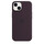 Apple iPhone 14 Silikon Case mit MagSafe, holunder