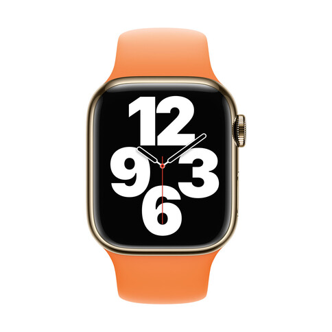 Apple Watch 38/40/41mm, Sportarmband, hellorange