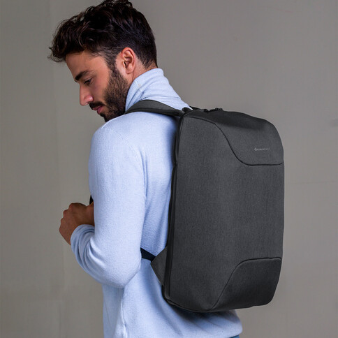 dbramante Charlottenborg recycelter Rucksack 16&quot;, grau