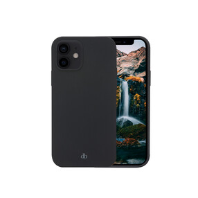 dbramante Monaco Silikon Case für iPhone 12/12 Pro, schwarz