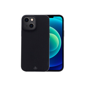 dbramante Monaco Silikon Case für iPhone 13, schwarz