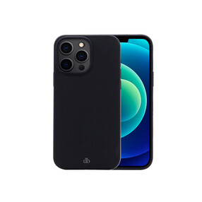 dbramante Monaco Silikon Case für iPhone 13 Pro Max, schwarz