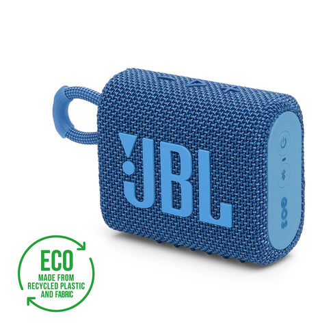 JBL Go3 ECO, Bluetooth-Lautsprecher, ozeanblau