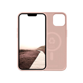 dbramante Monaco Silikon Case mit MagSafe für iPhone 14, rosa