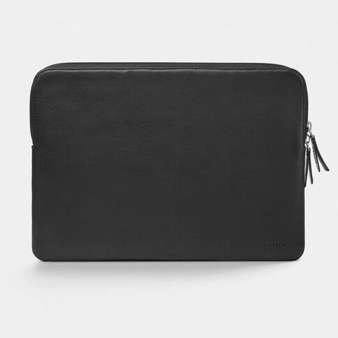Trunk Leder Sleeve für MacBook Pro 14&quot; (2021), schwarz