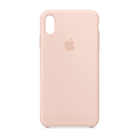 Apple iPhone XS Max Silikon Case, sandrosa