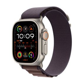 Apple Watch Ultra 2 GPS + Cellular, Titan, 49mm Alpinarmband, large, indigo Apple Watch Ultra 2 GPS + Cellular, Titan, 49mm Alpinarmband, large, indigo