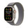 Apple Watch Ultra 2 GPS + Cellular, Titan, 49mm Trail Loop, grün/grau - M/L