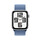 Apple Watch SE GPS, Aluminum silber, 44mm mit Sport Loop, winterblau