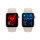 Apple Watch SE GPS + Cellular , Aluminum polarstern, 40mm mit Sportarmband, polarstern - S/M