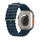 Apple Watch Ultra 2 GPS + Cellular, Titan, 49mm Ocean Armband, blau
