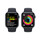 Apple Watch Series 9 GPS, Aluminium mitternacht, 45mm mit Sportarmband, mitternacht - M/L