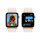 Apple Watch SE GPS + Cellular, Aluminum polarstern, 44mm mit Sport Loop, polarstern