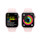 Apple Watch Series 9 GPS, Aluminium rosé, 45mm mit Sportarmband, hellrosa - S/M