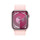 Apple Watch Series 9 GPS, Aluminium rosé, 45mm mit Sport Loop, hellrosa