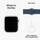 Apple Watch Series 9 GPS + Cellular, Aluminium silber, 45mm mit Sportarmband, sturmblau - S/M&gt;