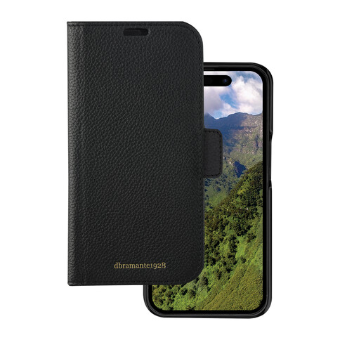 dbramante 2in1 Case New York für iPhone 15 Pro, schwarz