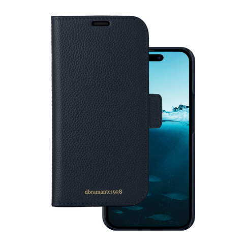 dbramante 2in1 Case New York für iPhone 15 Pro, pazifik blau
