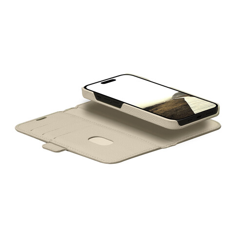 dbramante 2in1 Case New York für iPhone 15 Pro, sand dune&gt;