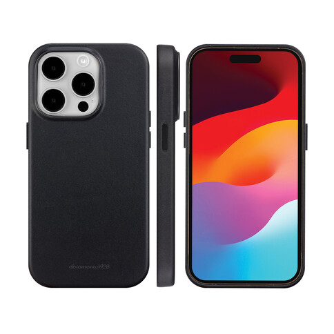 dbramante Roskilde Case mit MagSafe für iPhone 15 Pro, schwarz