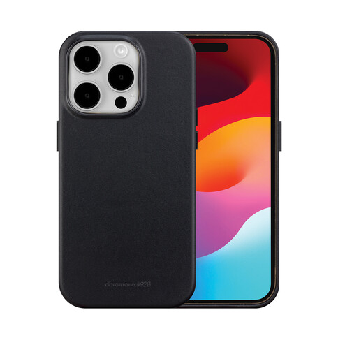 dbramante Roskilde Case mit MagSafe für iPhone 15 Pro Max, schwarz