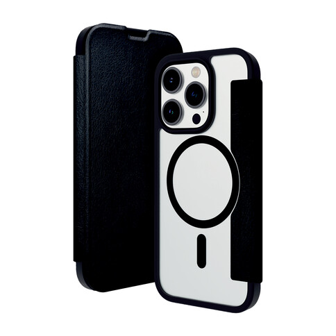 dbramante Helsinki Case mit MagSafe für iPhone 15 Pro Max, schwarz/transparent
