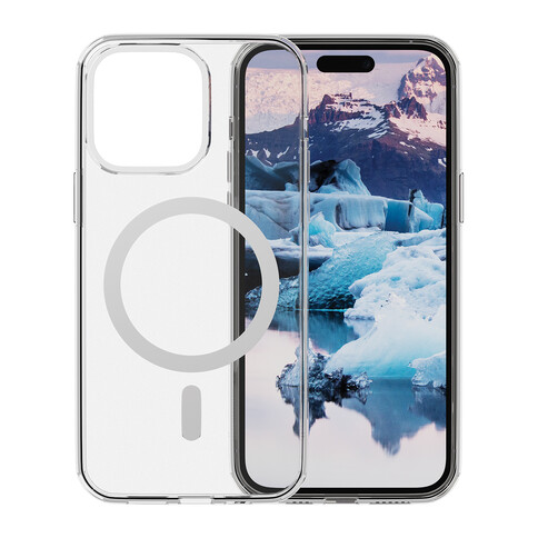 dbramante Iceland Pro Case mit MagSafe für iPhone 15 Pro, transparent