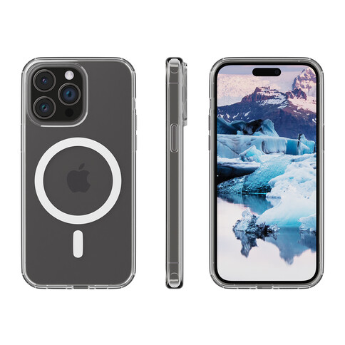 dbramante Iceland Pro Case mit MagSafe für iPhone 15 Pro Max, transparent