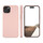 dbramante Monaco Silkon Case mit MagSafe für iPhone 15, pink sand
