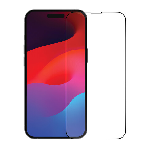 dbramante eco-shield Displayschutzfolie für iPhone 15 Pro Max, schwarz &gt;