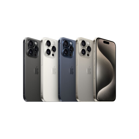 iPhone 15 Pro, 1TB, Titan weiß