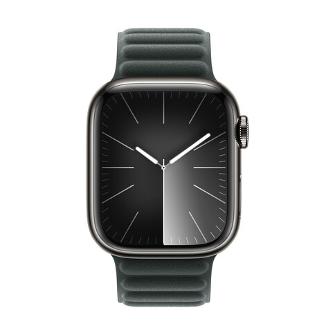 Apple Watch 41mm Armband mit Magnetverschluss, immergrün, S/M