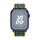 Apple Watch 45mm Nike Sport Loop, bright green/blau