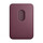 Apple iPhone Feingewebe Wallet mit MagSafe, mulberry