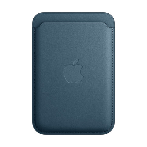 Apple iPhone Feingewebe Wallet mit MagSafe, pazifikblau