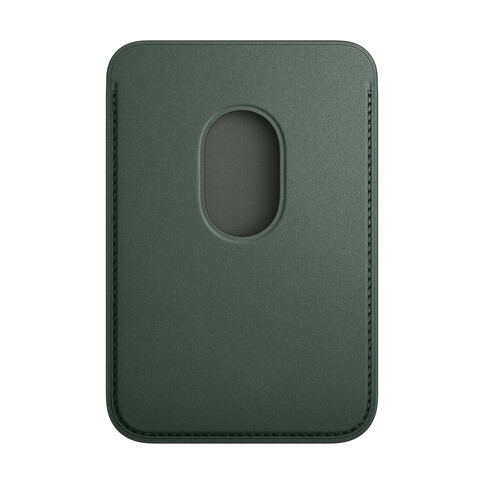 Apple iPhone Feingewebe Wallet mit MagSafe, immergrün