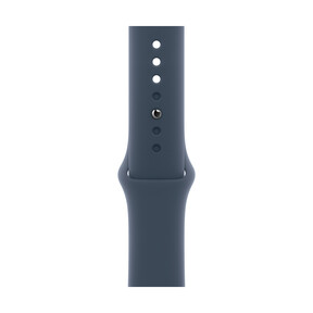 Apple Watch 45mm Sportarmband, sturmblau, S/M