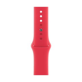 Apple Watch 45mm Sportarmband, rot, M/L