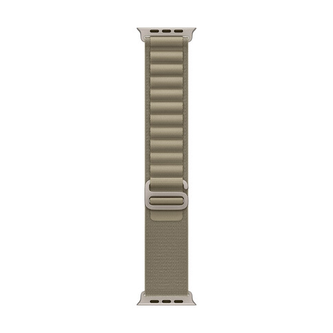 Apple Watch 49mm Alpine Loop, oliv, S