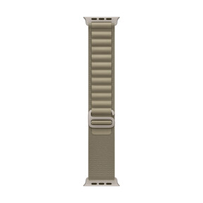 Apple Watch 49mm Alpine Loop, oliv, S
