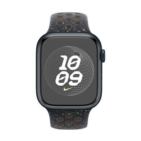 Apple Watch 45mm Nike Sportarmband, Midnight Sky, M/L