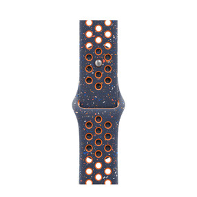 Apple Watch 45mm Nike Sportarmband, Blue Flame, M/L