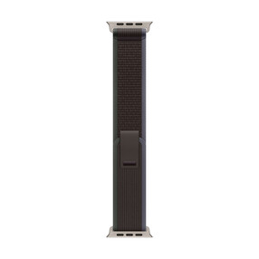 Apple Watch 49mm Trail Loop, blau/schwarz, S/M